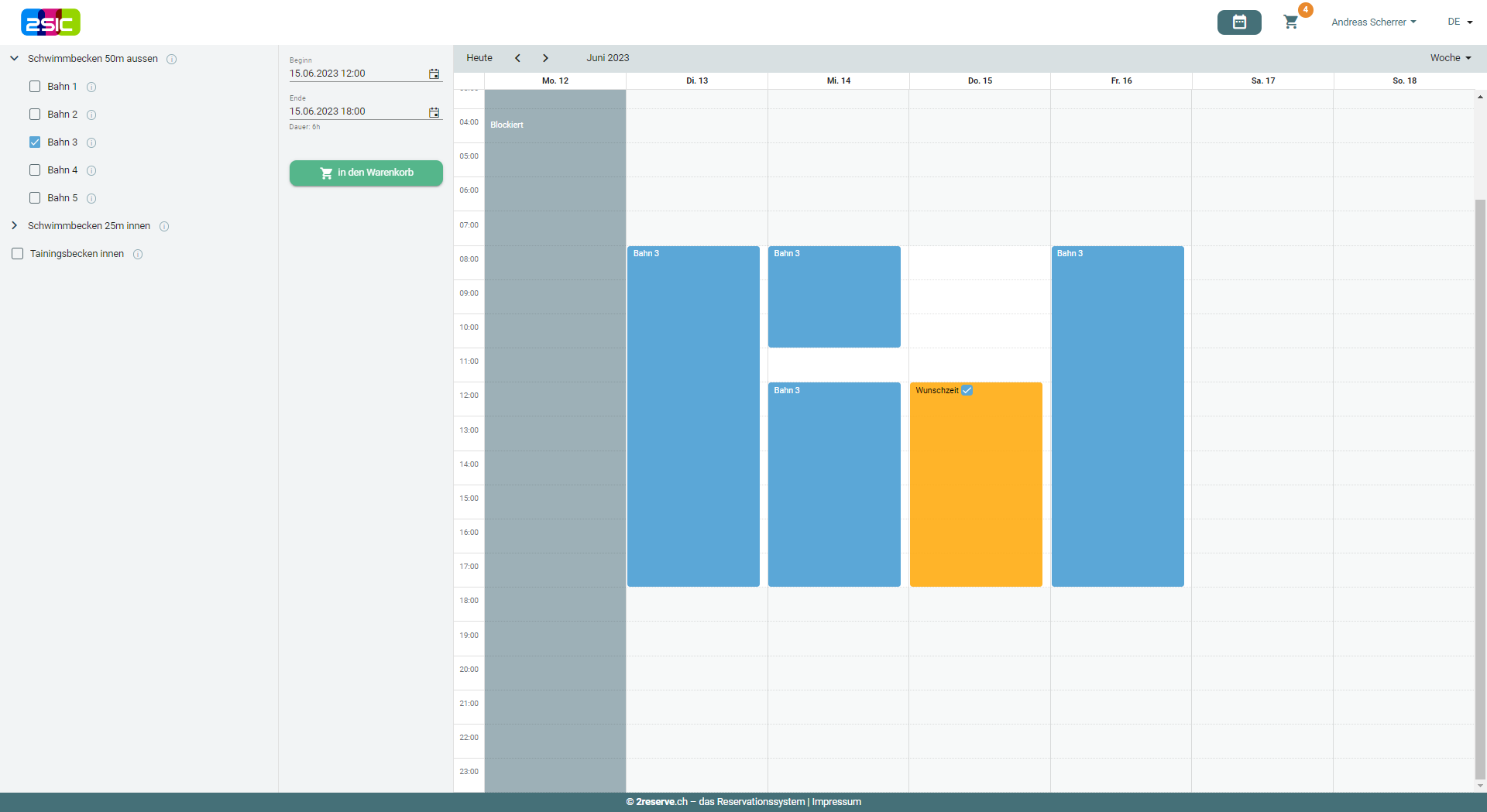 Vor Ort von Mitarbeitenden buchen 